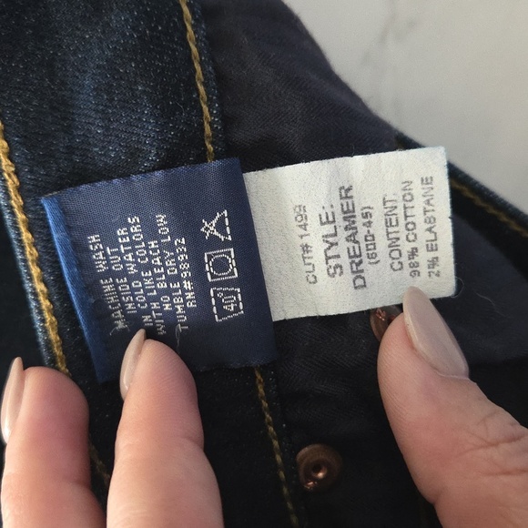 Principle Dreamer Women's Dark Blue Skinny Jeans - Picture 9 of 9